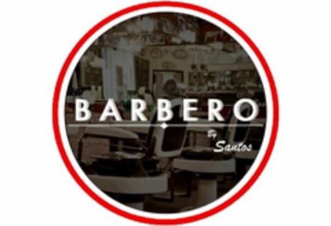 BARBERO BY SANTOS Logo (USPTO, 11.04.2017)