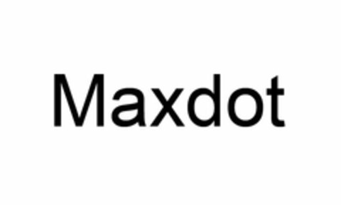 MAXDOT Logo (USPTO, 11.04.2017)