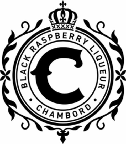 C  · BLACK RASPBERRY LIQUEUR · CHAMBORD Logo (USPTO, 13.04.2017)