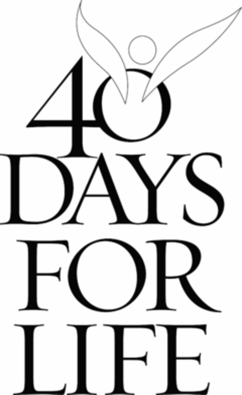 40 DAYS FOR LIFE Logo (USPTO, 03.05.2017)