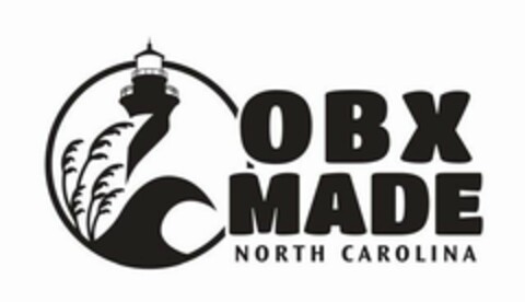 OBX MADE NORTH CAROLINA Logo (USPTO, 15.08.2017)