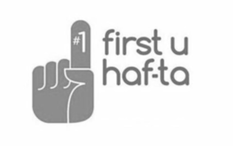 #1 FIRST U HAF-TA Logo (USPTO, 17.10.2017)