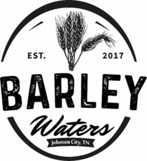 EST. 2017 BARLEY WATERS JOHNSON CITY, TN Logo (USPTO, 17.01.2018)