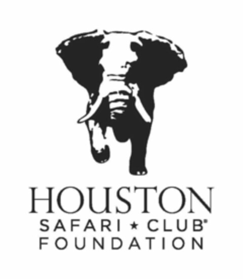 HOUSTON SAFARI CLUB FOUNDATION Logo (USPTO, 04.04.2018)