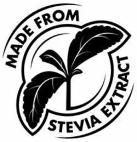 MADE FROM STEVIA EXTRACT Logo (USPTO, 17.10.2018)