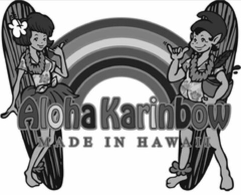 ALOHA KARINBOW MADE IN HAWAII Logo (USPTO, 20.12.2018)