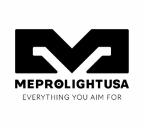 M MEPROLIGHTUSA EVERYTHING YOU AIM FOR Logo (USPTO, 17.06.2019)