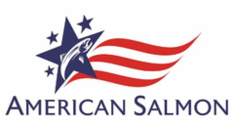 AMERICAN SALMON Logo (USPTO, 07/19/2019)