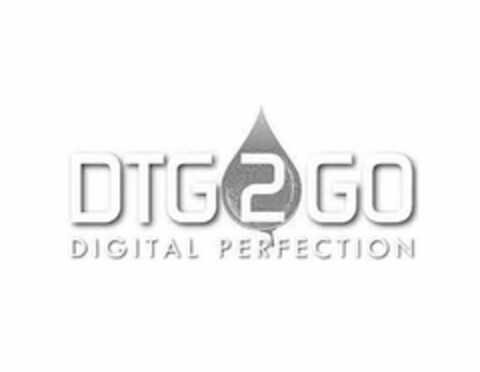 DTG2GO DIGITAL PERFECTION Logo (USPTO, 09/11/2019)