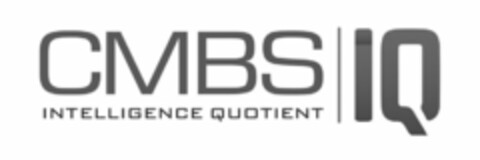 CMBS INTELLIGENCE QUOTIENT IQ Logo (USPTO, 15.11.2019)