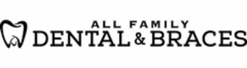 ALL FAMILY DENTAL & BRACES Logo (USPTO, 22.06.2020)