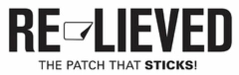 RE-LIEVED THE PATCH THAT STICKS! Logo (USPTO, 23.06.2020)