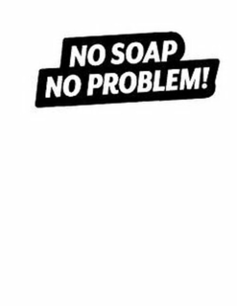 NO SOAP NO PROBLEM! Logo (USPTO, 13.07.2020)