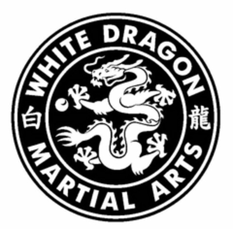 WHITE DRAGON MARTIAL ARTS Logo (USPTO, 02/20/2009)