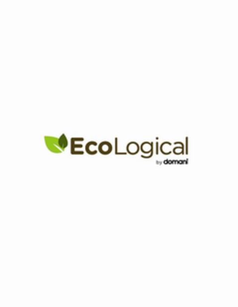 ECOLOGICAL BY DOMANI Logo (USPTO, 02/25/2009)