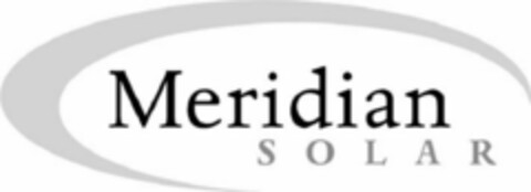 MERIDIAN SOLAR Logo (USPTO, 05.05.2009)