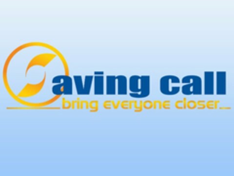 SAVING CALL BRING EVERYONE CLOSER Logo (USPTO, 24.08.2009)