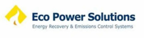 ECO POWER SOLUTIONS ENERGY RECOVERY & EMISSIONS CONTROL SYSTEMS Logo (USPTO, 11.01.2010)