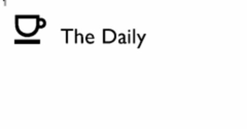 THE DAILY Logo (USPTO, 25.10.2010)