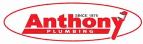 ANTHONY PLUMBING SINCE 1976 Logo (USPTO, 07.03.2011)