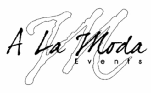 A LA MODA EVENTS M Logo (USPTO, 19.05.2011)