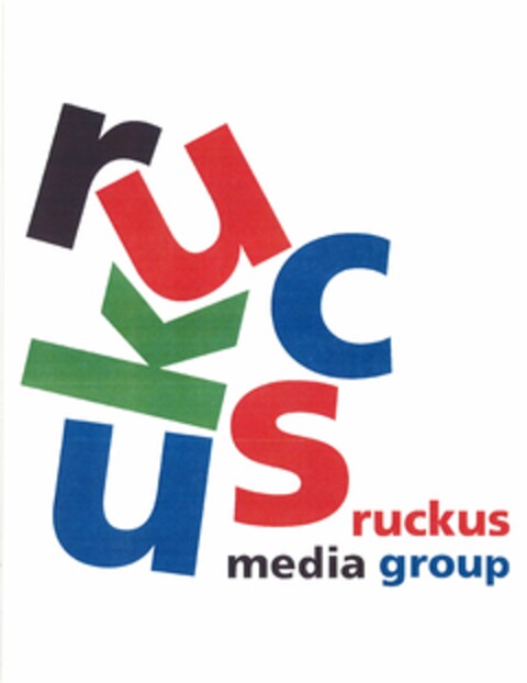 RUCKUS MEDIA GROUP Logo (USPTO, 11.07.2011)