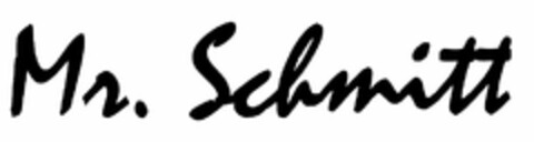 MR. SCHMITT Logo (USPTO, 13.12.2011)