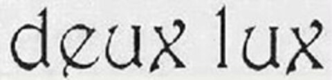 DEUX LUX Logo (USPTO, 03/08/2012)