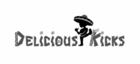 DELICIOUS KICKS Logo (USPTO, 13.03.2012)