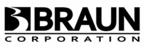 B BRAUN CORPORATION Logo (USPTO, 03.05.2012)