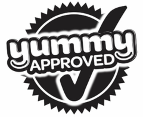 YUMMY APPROVED Logo (USPTO, 03/29/2013)