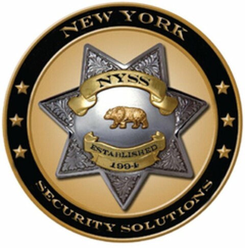 NEW YORK SECURITY SOLUTIONS NYSS ESTABLISHED 1994 Logo (USPTO, 23.04.2014)