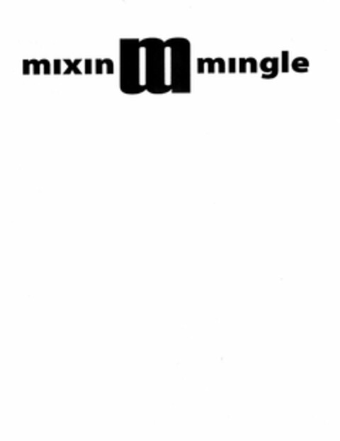 M MIXIN MINGLE Logo (USPTO, 21.01.2015)