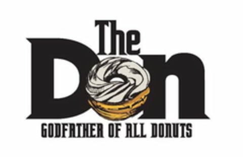 THE DON GODFATHER OF ALL DONUTS Logo (USPTO, 03.02.2015)