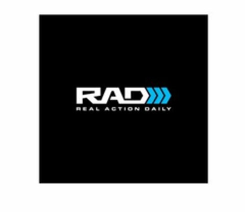 RAD REAL ACTION DAILY Logo (USPTO, 25.05.2015)