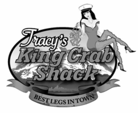 TRACY'S KING CRAB SHACK BEST LEGS IN TOWN Logo (USPTO, 08/21/2015)