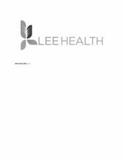 LEE HEALTH Logo (USPTO, 12.05.2016)