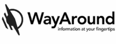 WAYAROUND INFORMATION AT YOUR FINGERTIPS Logo (USPTO, 09/13/2016)