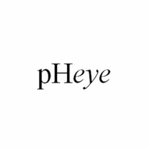 PHEYE Logo (USPTO, 12/28/2016)