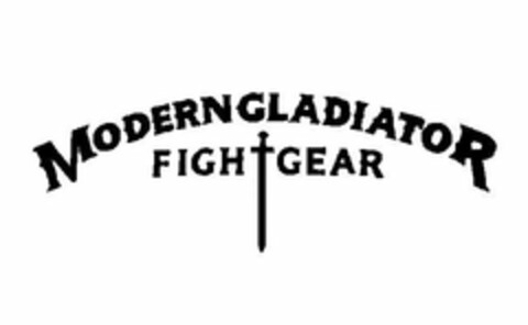 MODERN GLADIATOR FIGHT GEAR Logo (USPTO, 12.01.2017)
