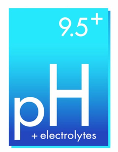 9.5+ PH + ELECTROLYTES Logo (USPTO, 03.03.2017)