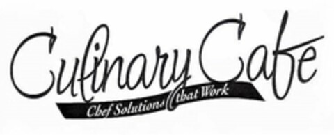 CULINARY CAFE CHEF SOLUTIONS THAT WORK Logo (USPTO, 29.03.2017)