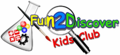 FUN 2 DISCOVER KIDS CLUB Logo (USPTO, 15.09.2017)