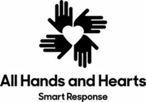 ALL HANDS AND HEARTS SMART RESPONSE Logo (USPTO, 22.11.2017)