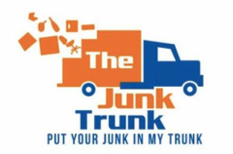 THE JUNK TRUNK PUT YOUR JUNK IN MY TRUNK Logo (USPTO, 24.05.2018)