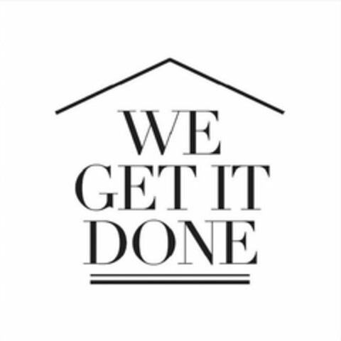 WE GET IT DONE Logo (USPTO, 20.07.2018)