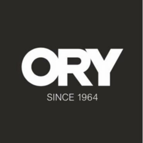 ORY SINCE 1964 Logo (USPTO, 23.08.2018)