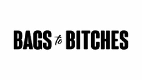 BAGS TO BITCHES Logo (USPTO, 23.08.2018)