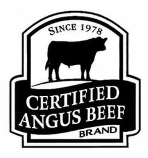 CERTIFIED ANGUS BEEF BRAND SINCE 1978 Logo (USPTO, 12.12.2018)