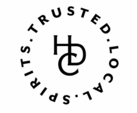 HDC TRUSTED.LOCAL.SPIRITS. Logo (USPTO, 19.01.2019)